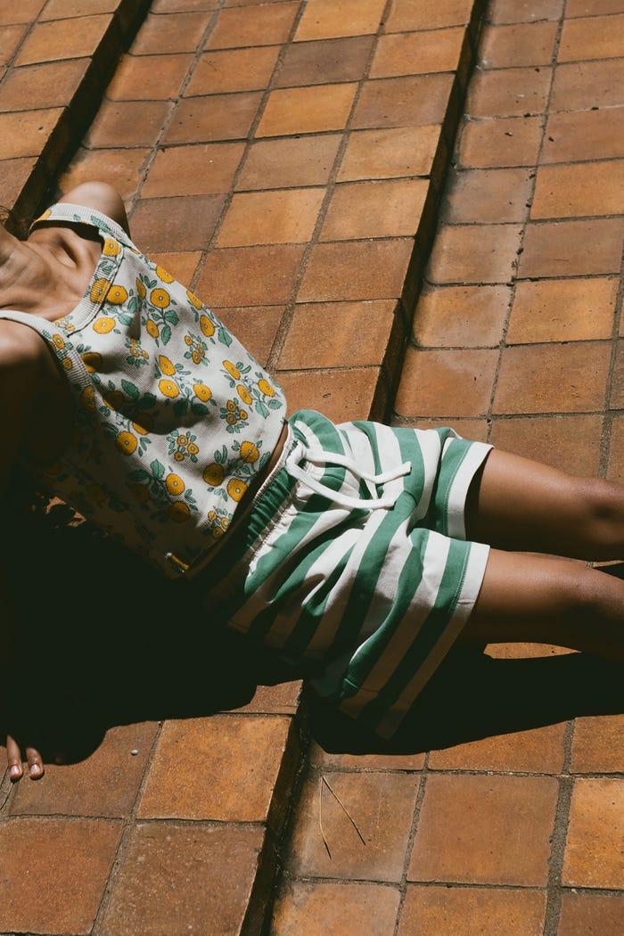 Tiny Cottons PANTALÓN CORTO STRIPES