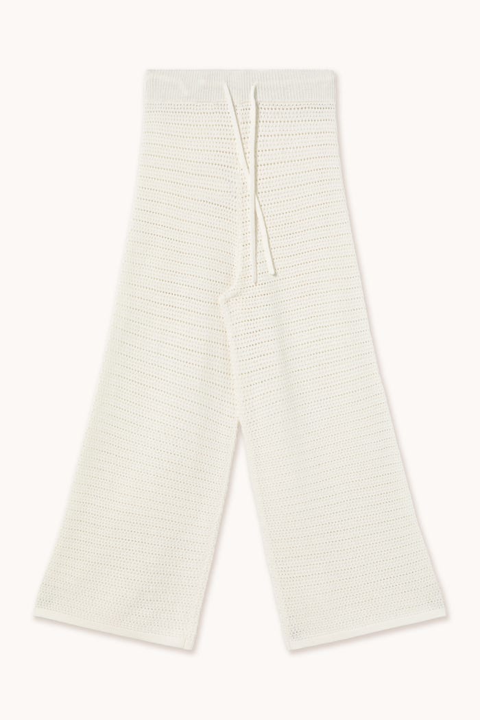 Tiny Cottons PANTALÓN DE PUNTO CALADO