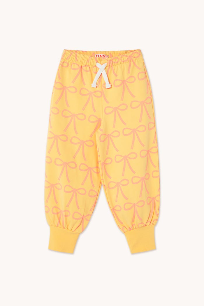 tiny cottons PANTALÓN JOGGER BOWS