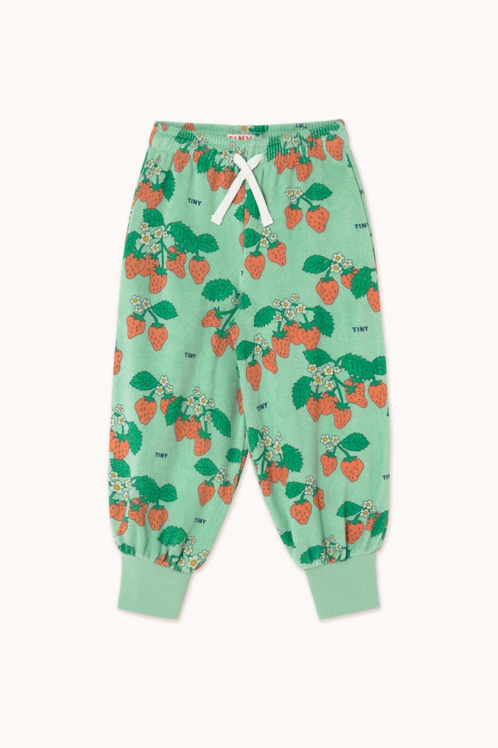 tiny cottons PANTALÓN JOGGER STRAWBERRIES