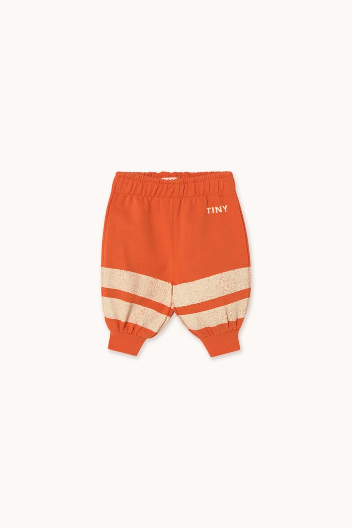 tiny cottons PANTALÓN JOGGER STRIPES LOGO