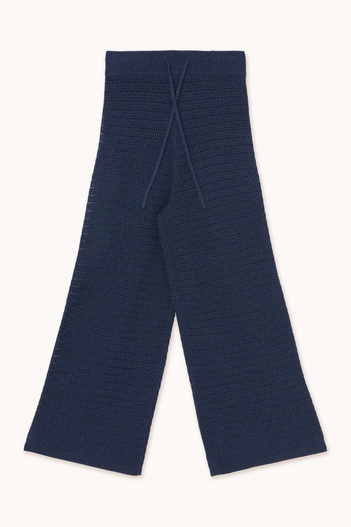 Tiny Cottons PANTALÓN LUREX DE PUNTO CALADO