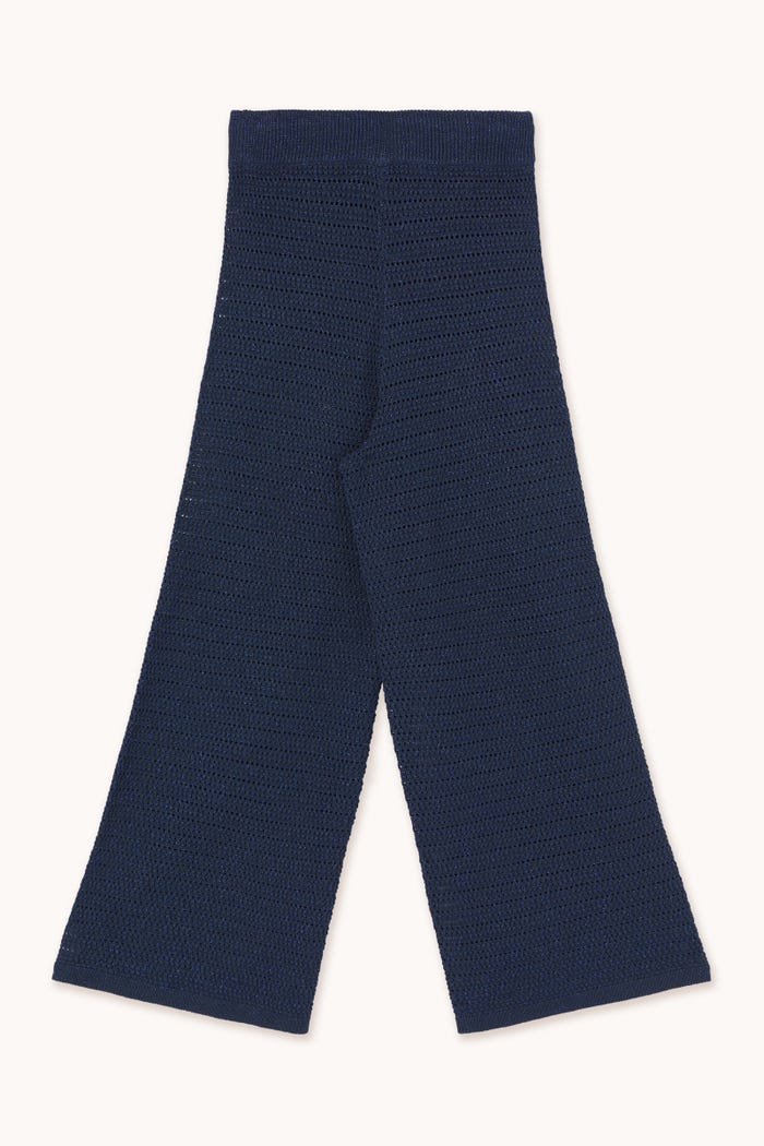 Tiny Cottons PANTALÓN LUREX DE PUNTO CALADO