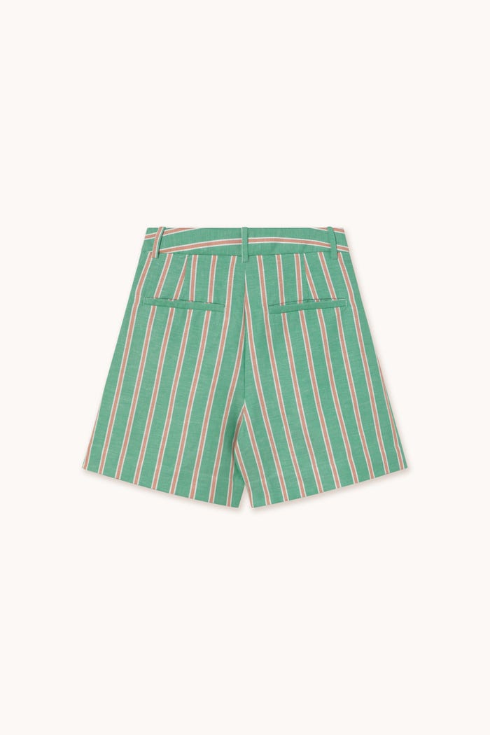 Tiny Cottons SHORT CON PINZAS A RAYAS