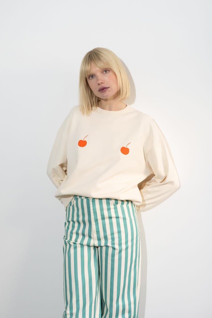 Tiny Cottons SUDADERA “CHERRIES”