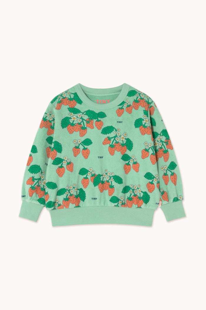 tiny cottons SUDADERA STRAWBERRIES