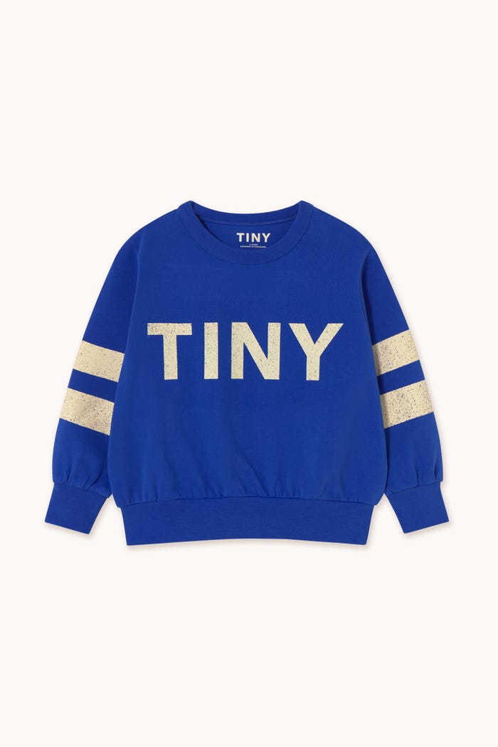tiny cottons SUDADERA STRIPES LOGO