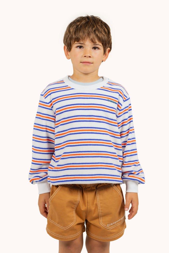 Tiny Cottons SUDADERA STRIPES MULTICOLOR