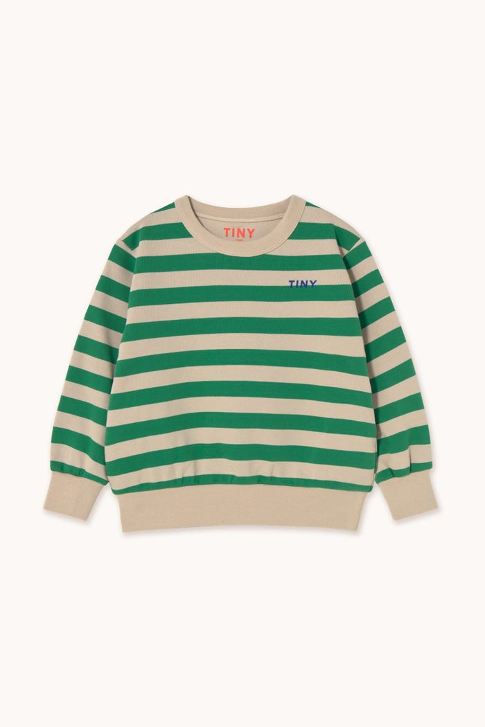 tiny cottons SUDADERA STRIPES
