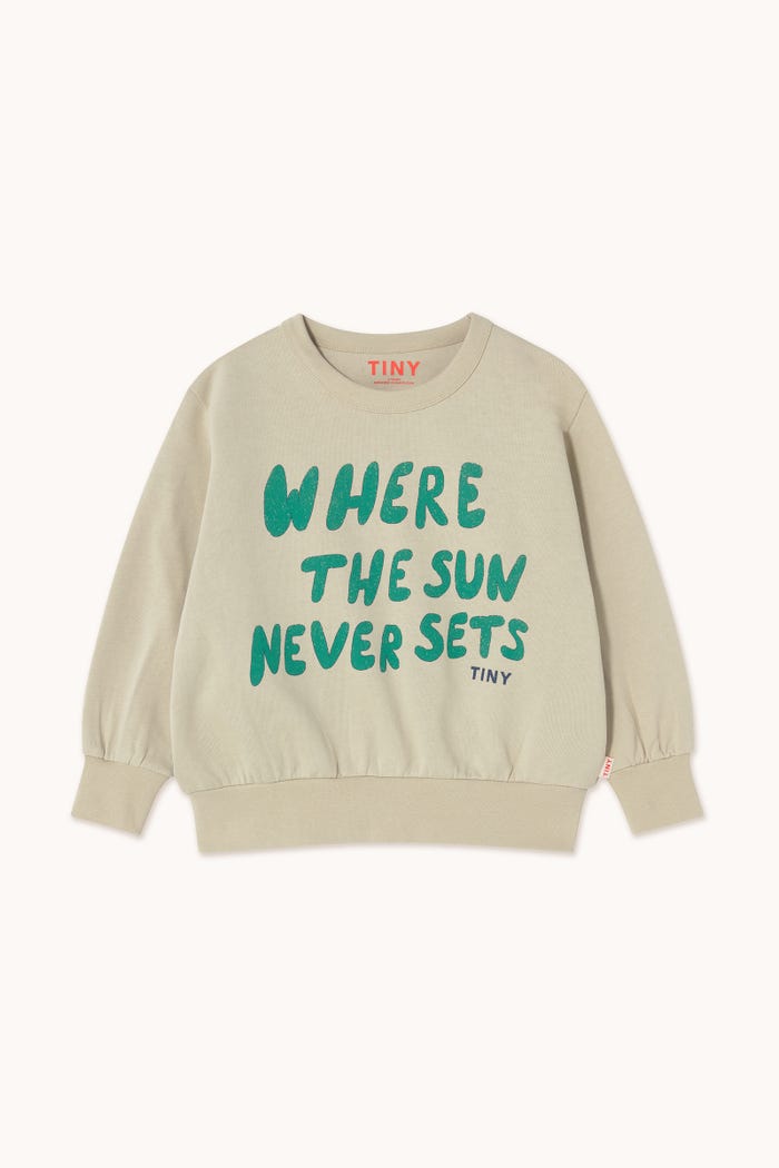 tiny cottons SUDADERA THE SUN GRAPHIC