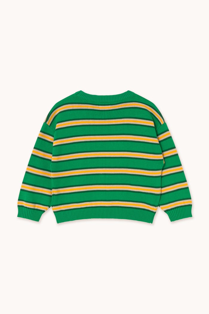 Tiny Cottons SWEATER STRIPES MULTICOLOR