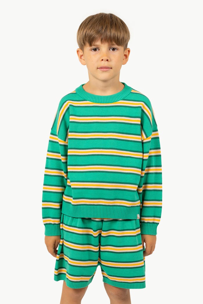 Tiny Cottons SWEATER STRIPES MULTICOLOR