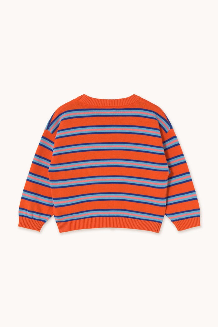 Tiny Cottons SWEATER STRIPES MULTICOLOR