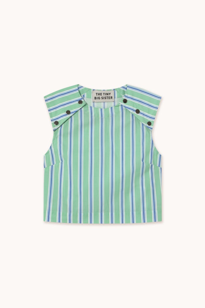 tiny cottons TOP A RAYAS