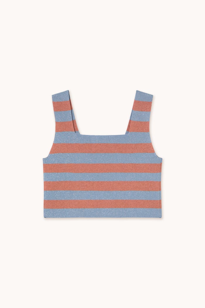 Tiny Cottons TOP CON BOTONES A RAYAS