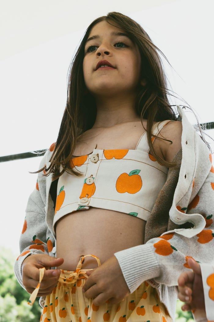 Tiny Cottons TOP CORTO APPLES