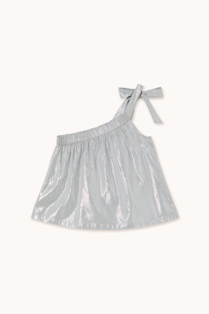 Tiny Cottons TOP DE LUREX ASIMÉTRICO