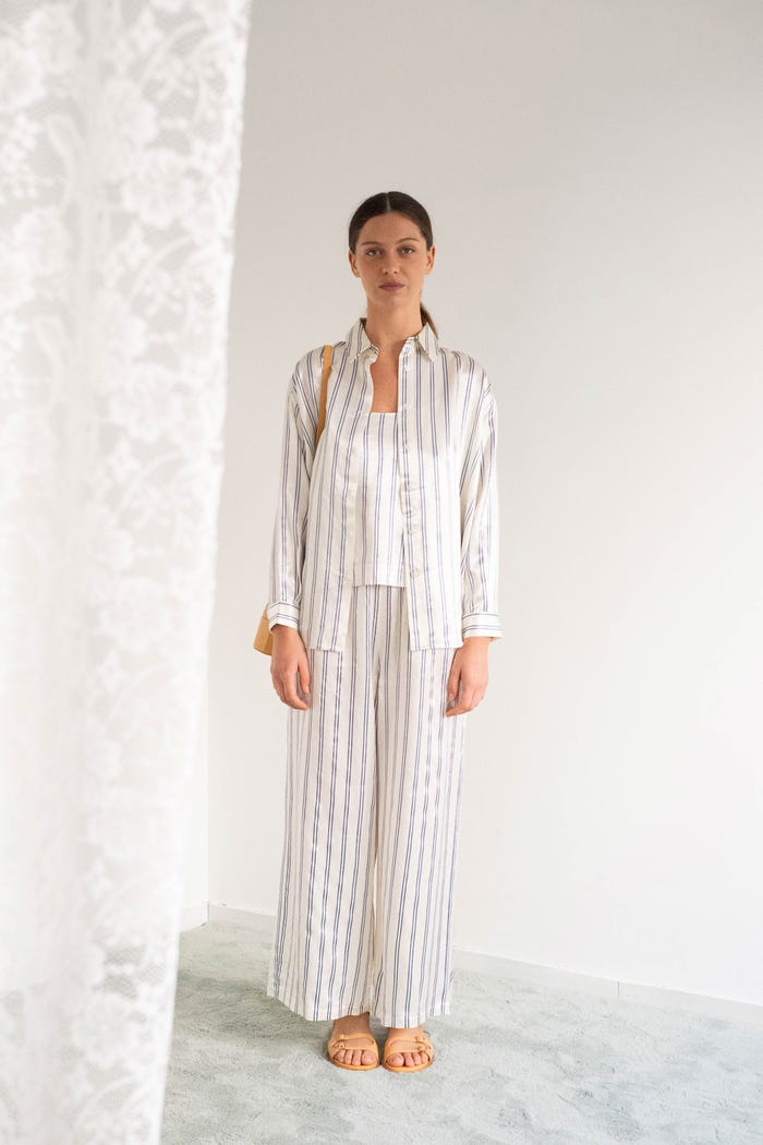 Tiny Cottons TOP DE TIRANTES A RAYAS