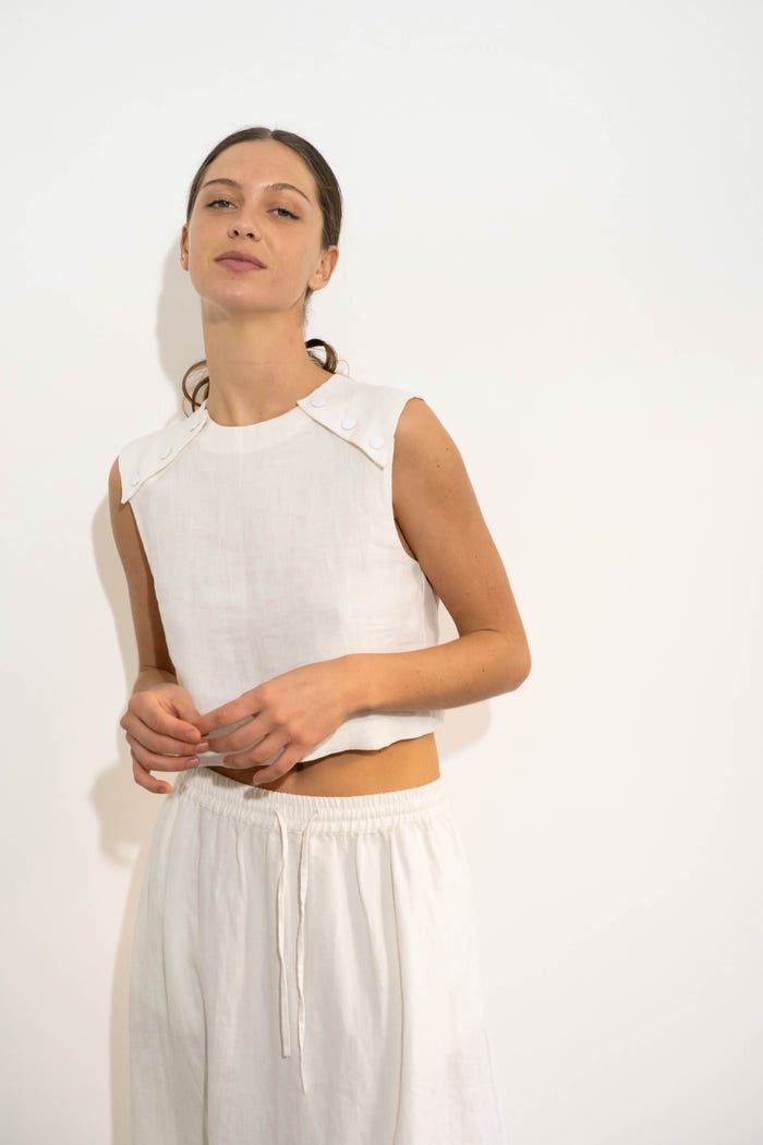 Tiny Cottons TOP SIN MANGAS