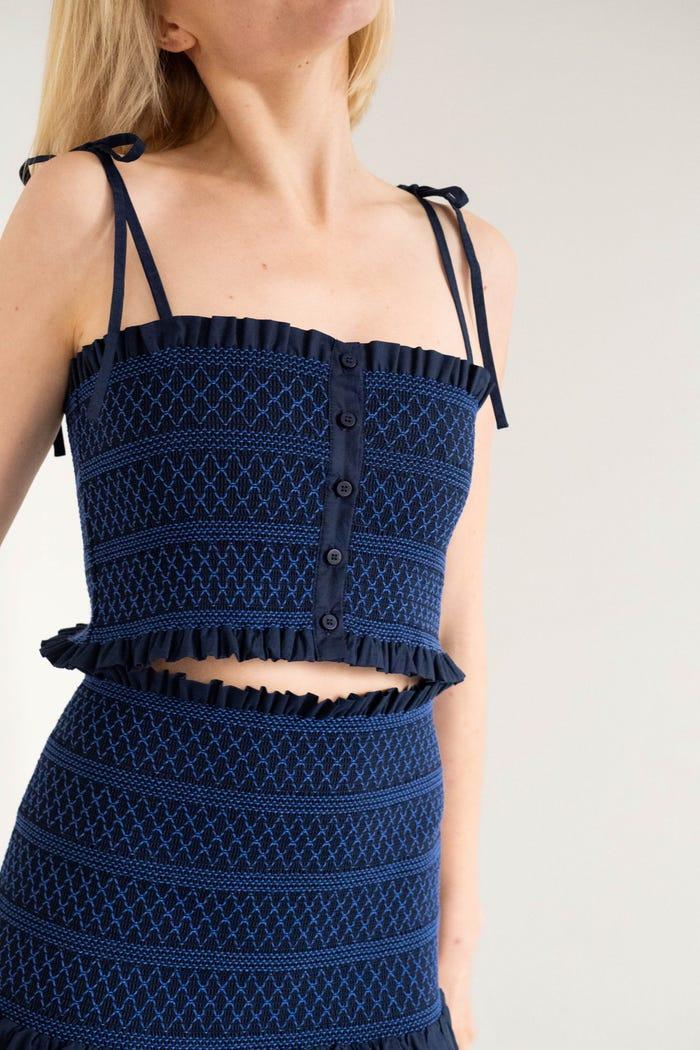 Tiny Cottons TOP SMOCK CORTO