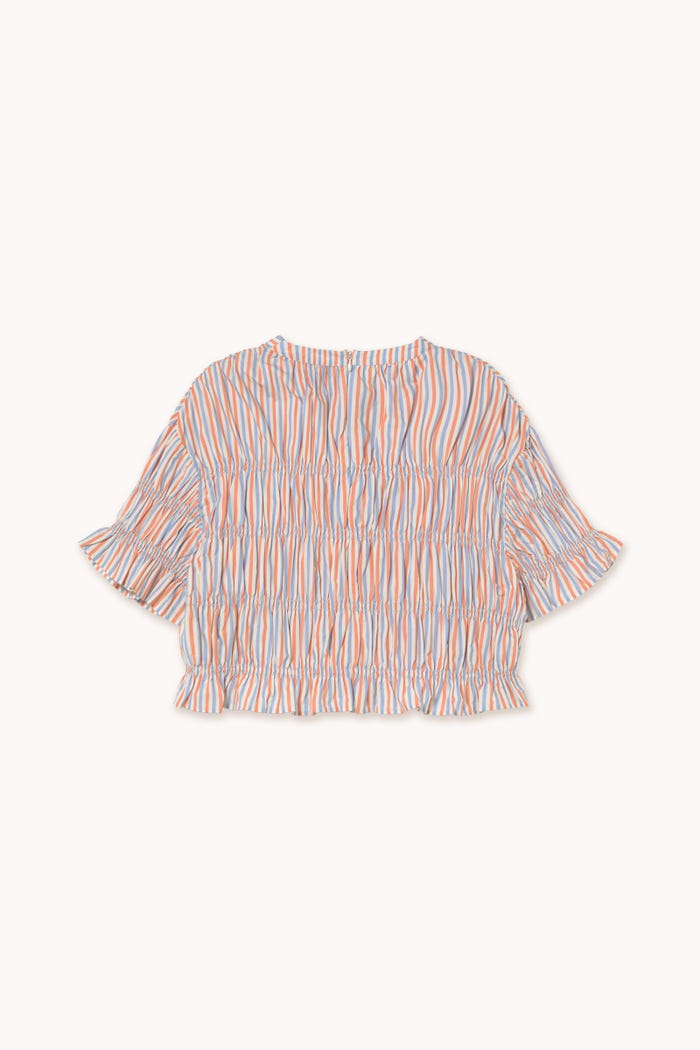 Tiny Cottons TOP SMOCKED A RAYAS