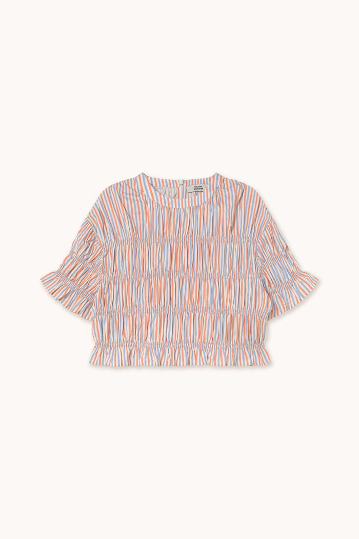 Tiny Cottons TOP SMOCKED A RAYAS