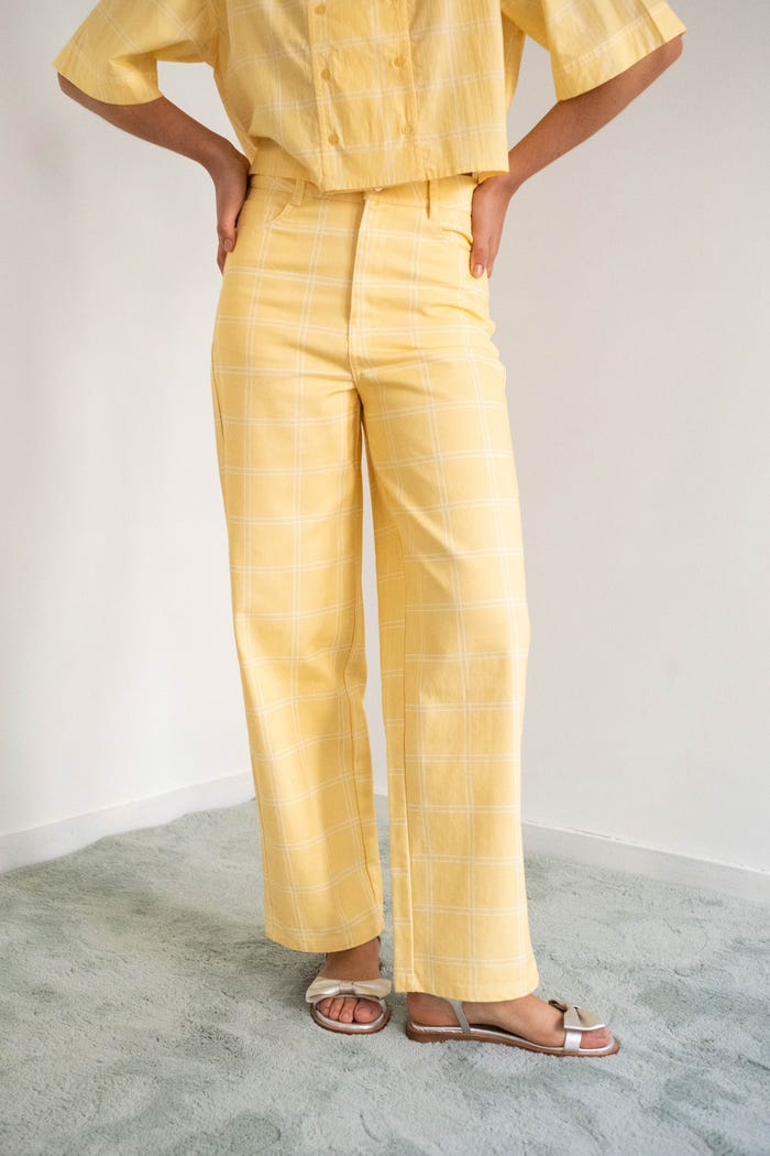 tiny cottons VAQUERO BERTA LONG A CUADROS