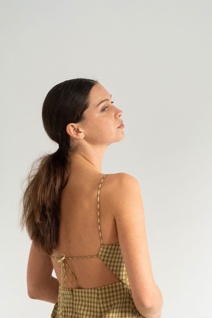 Tiny Cottons VESTIDO A CUADROS