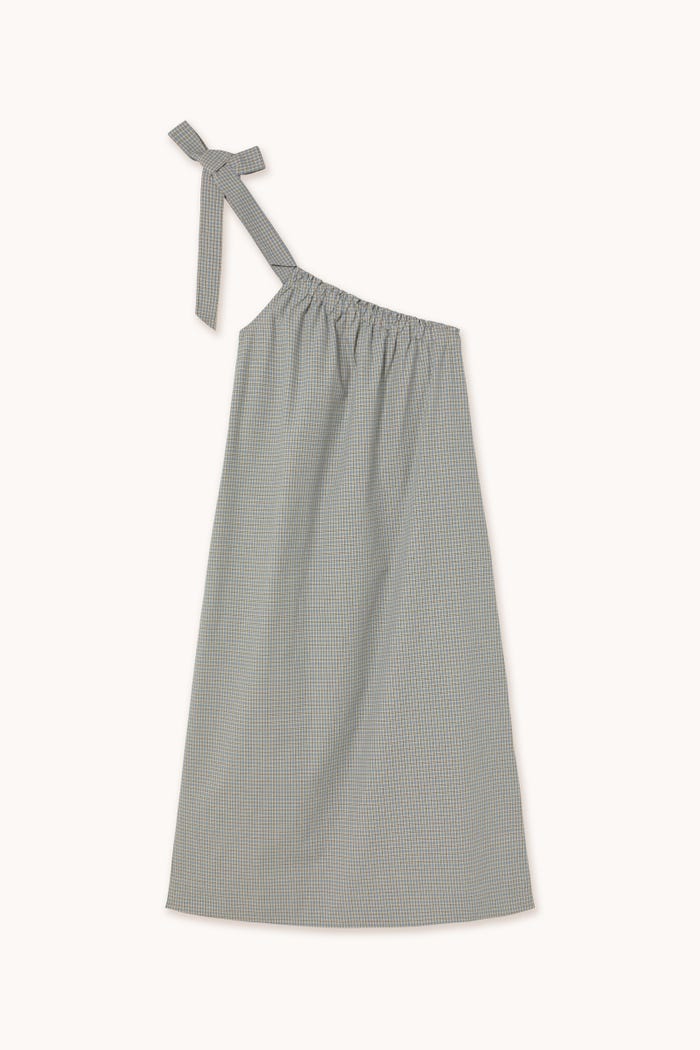 Tiny Cottons VESTIDO ASIMÉTRICO A CUADROS