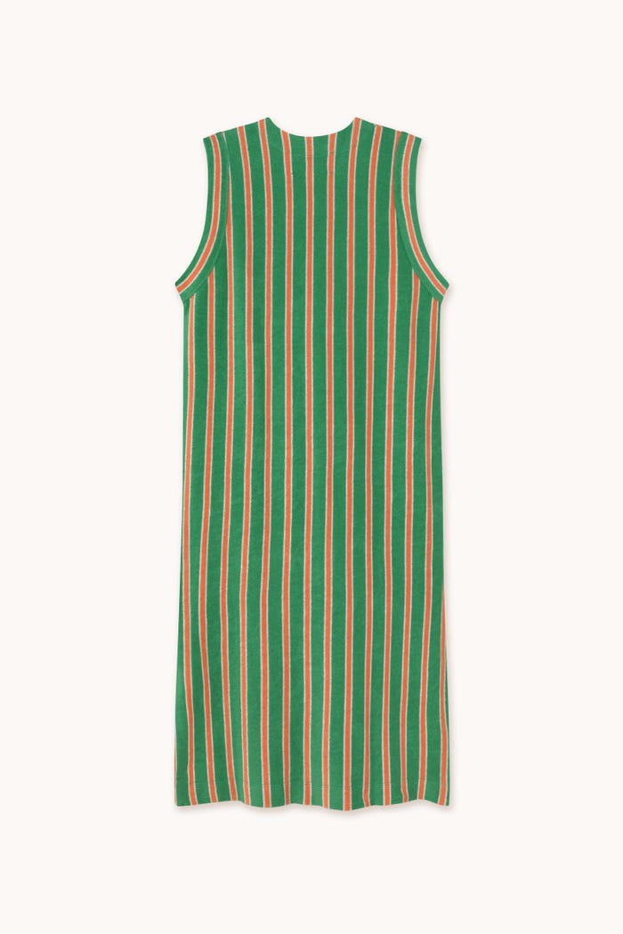 Tiny Cottons VESTIDO DE RIZO CON BOTONES A RAYAS