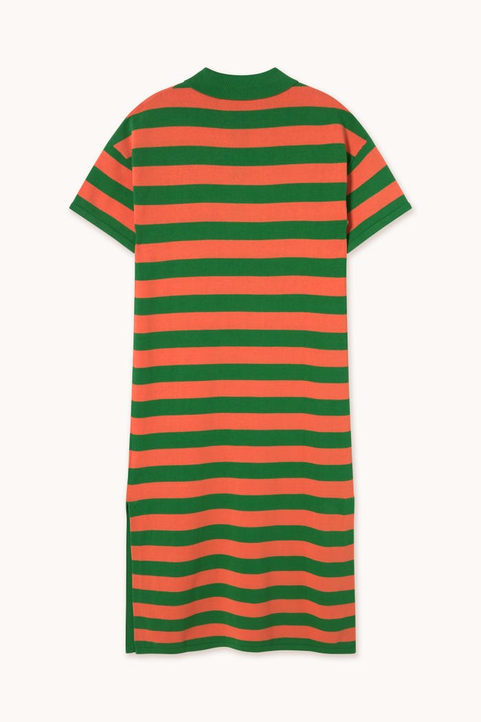 Tiny Cottons VESTIDO POLO CON RAYAS ANCHAS