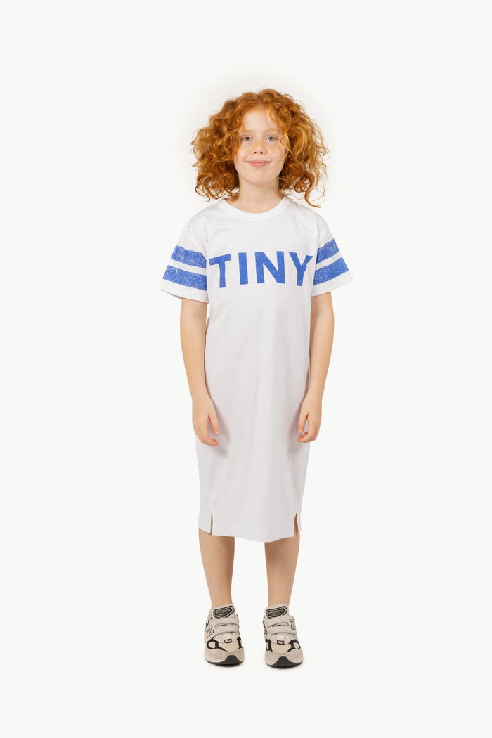 Tiny Cottons VESTIDO STRIPES LOGO