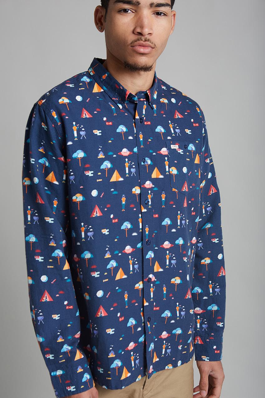 Tiwel Camisa AlienPicnic By María Diamantes