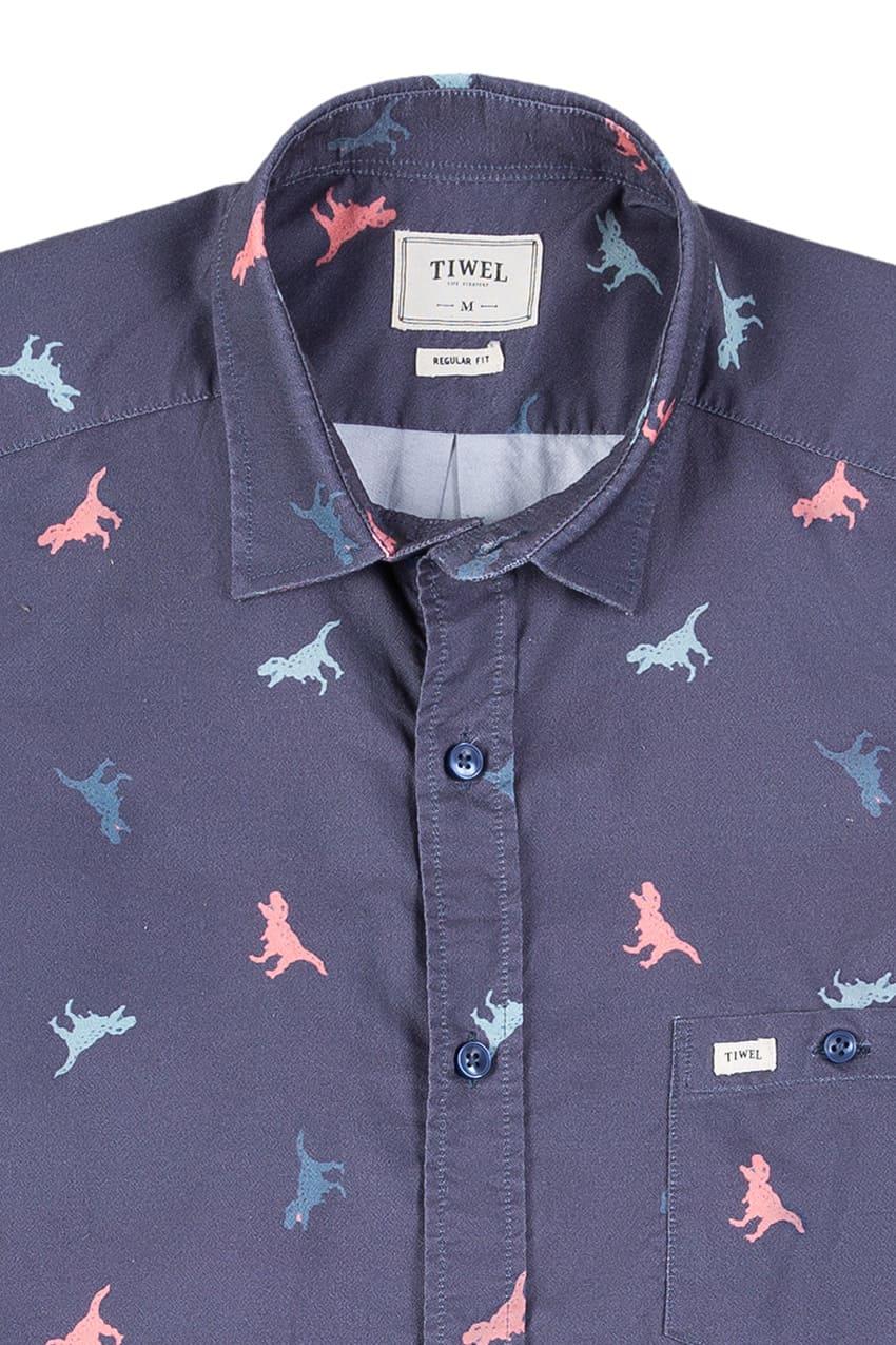 Tiwel Camisa Docus Dark Graphite