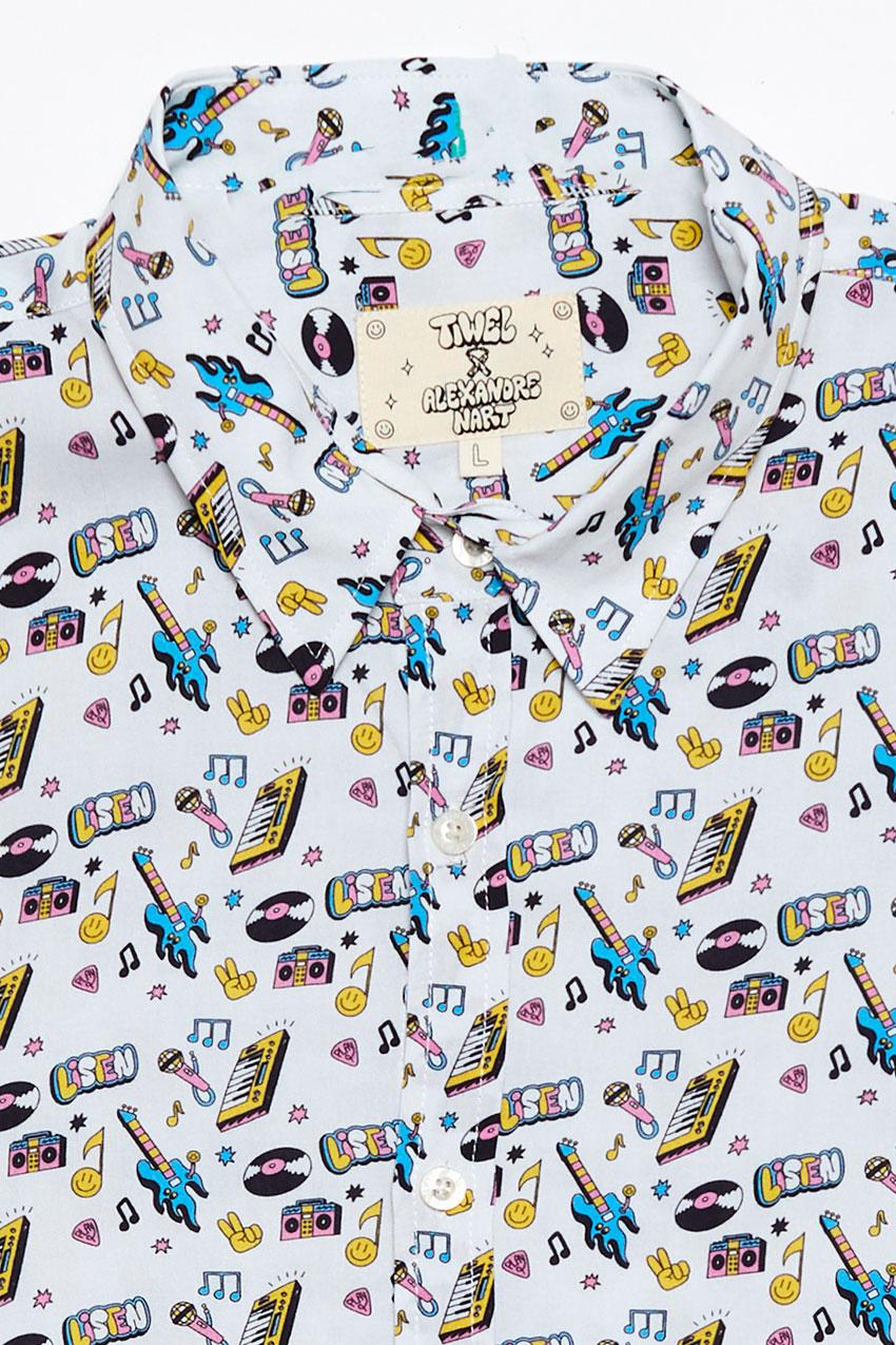 Tiwel Camisa Muzik By Alexandre Nart