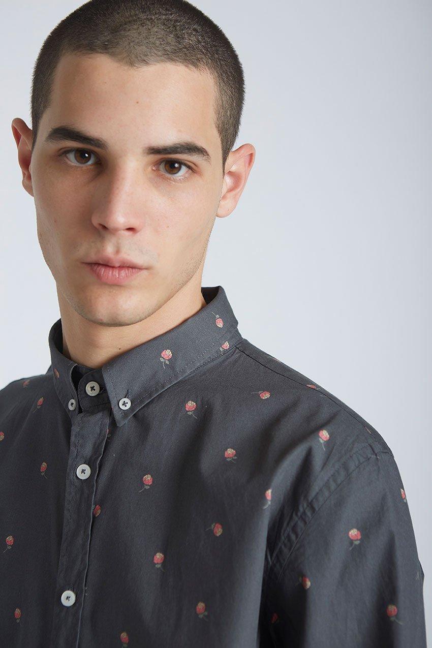 Tiwel Camisa Thorn Faded Black