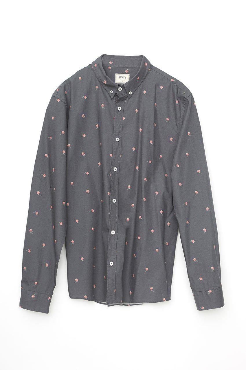 tiwel Camisa Thorn Faded Black