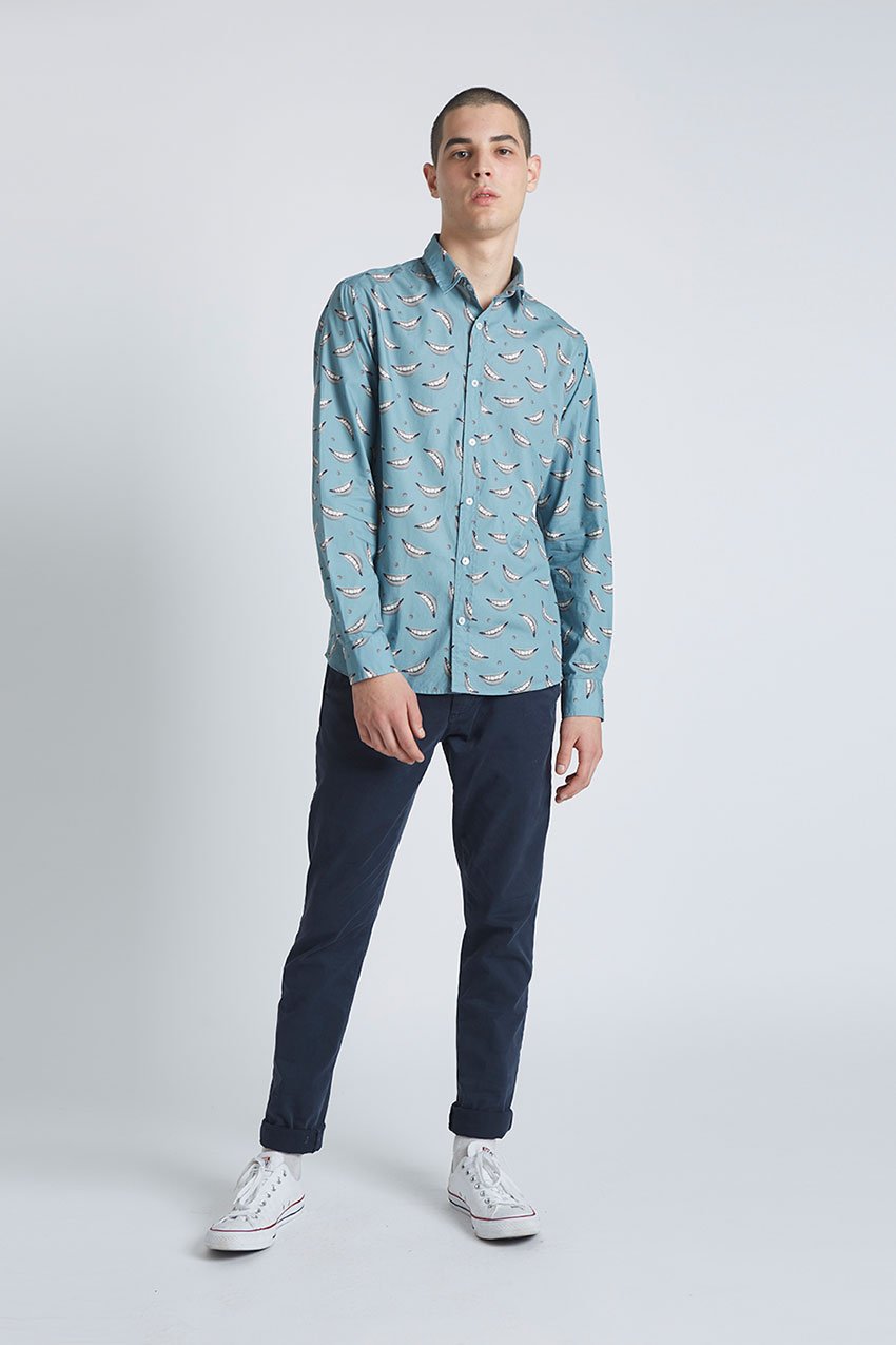 Tiwel Camisa White Teeth By Erre Gálvez