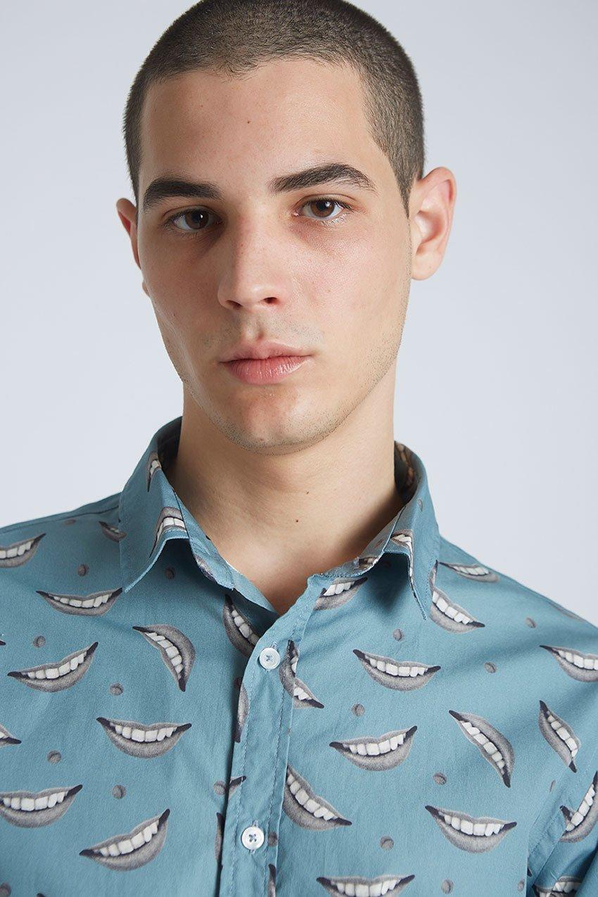 Tiwel Camisa White Teeth By Erre Gálvez