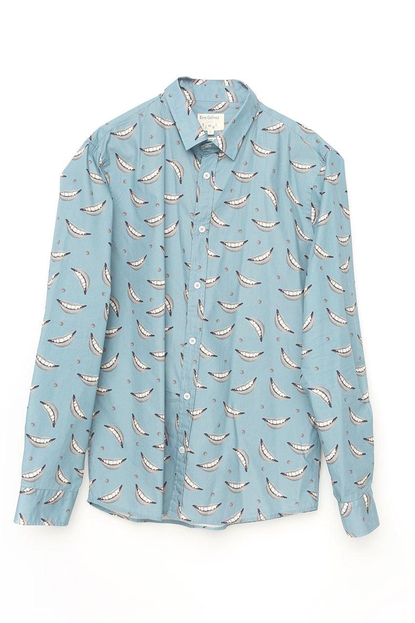 tiwel Camisa White Teeth by Erre Gálvez