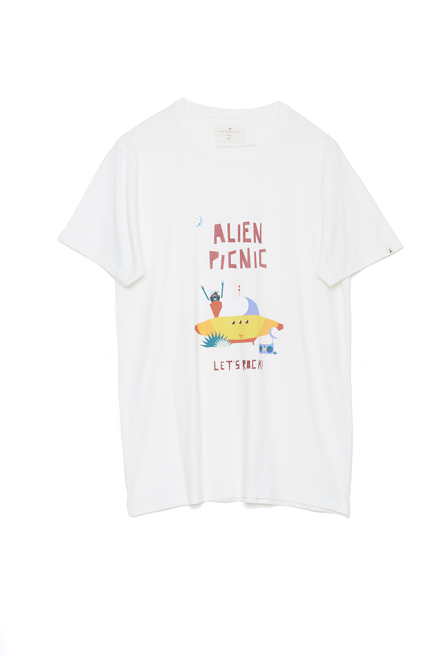 Tiwel Camiseta Alien Rock By María Diamantes