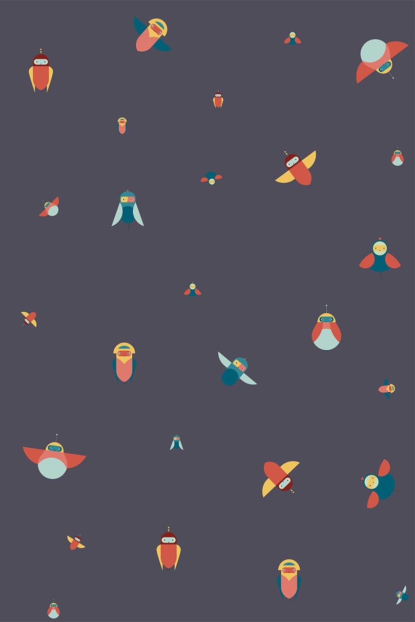 Tiwel Camiseta Birdnauts By María Diamantes