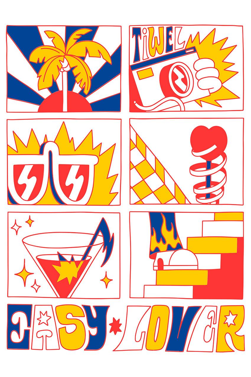 Tiwel Camiseta Clean By Alexandre Nart