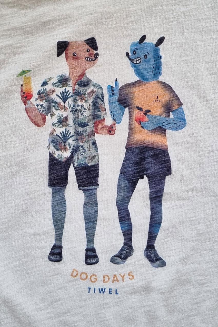 Tiwel Camiseta Dog Days
