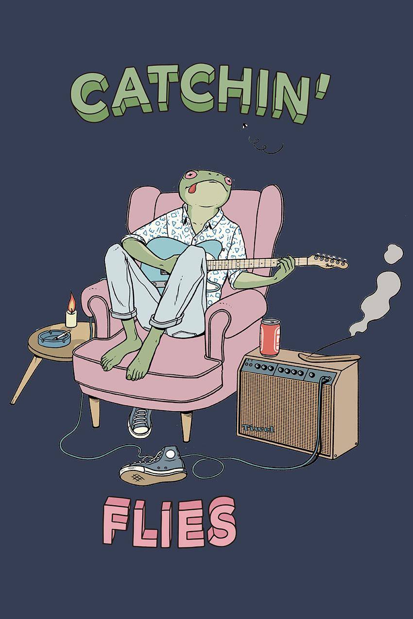 Tiwel Camiseta Flycat By David Sánchez