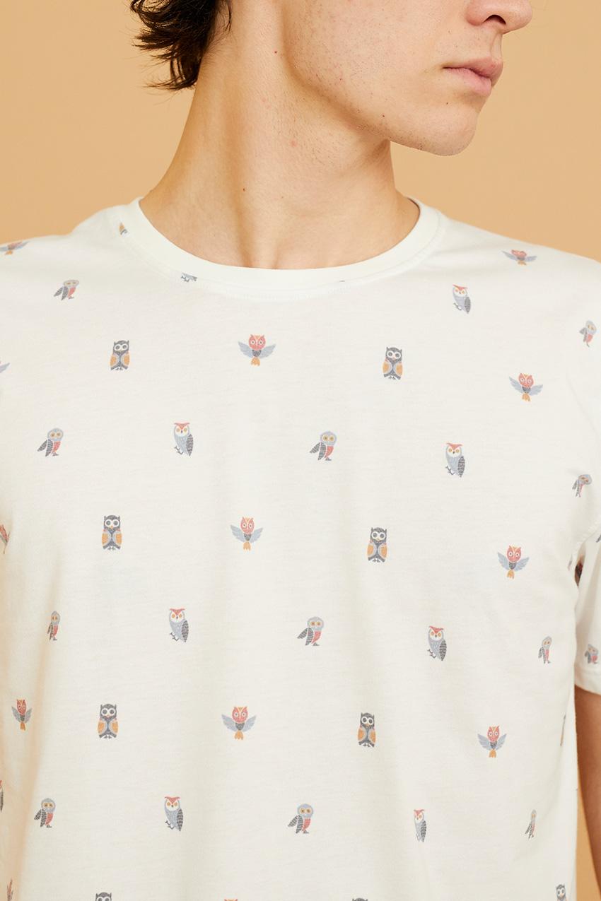 Tiwel Camiseta Hibou