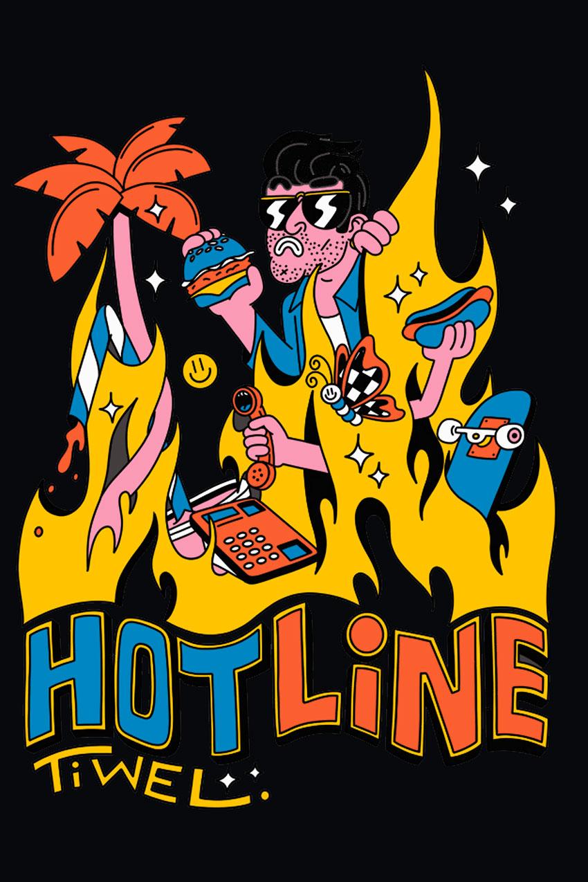 Tiwel Camiseta Hott By Alexandre Nart