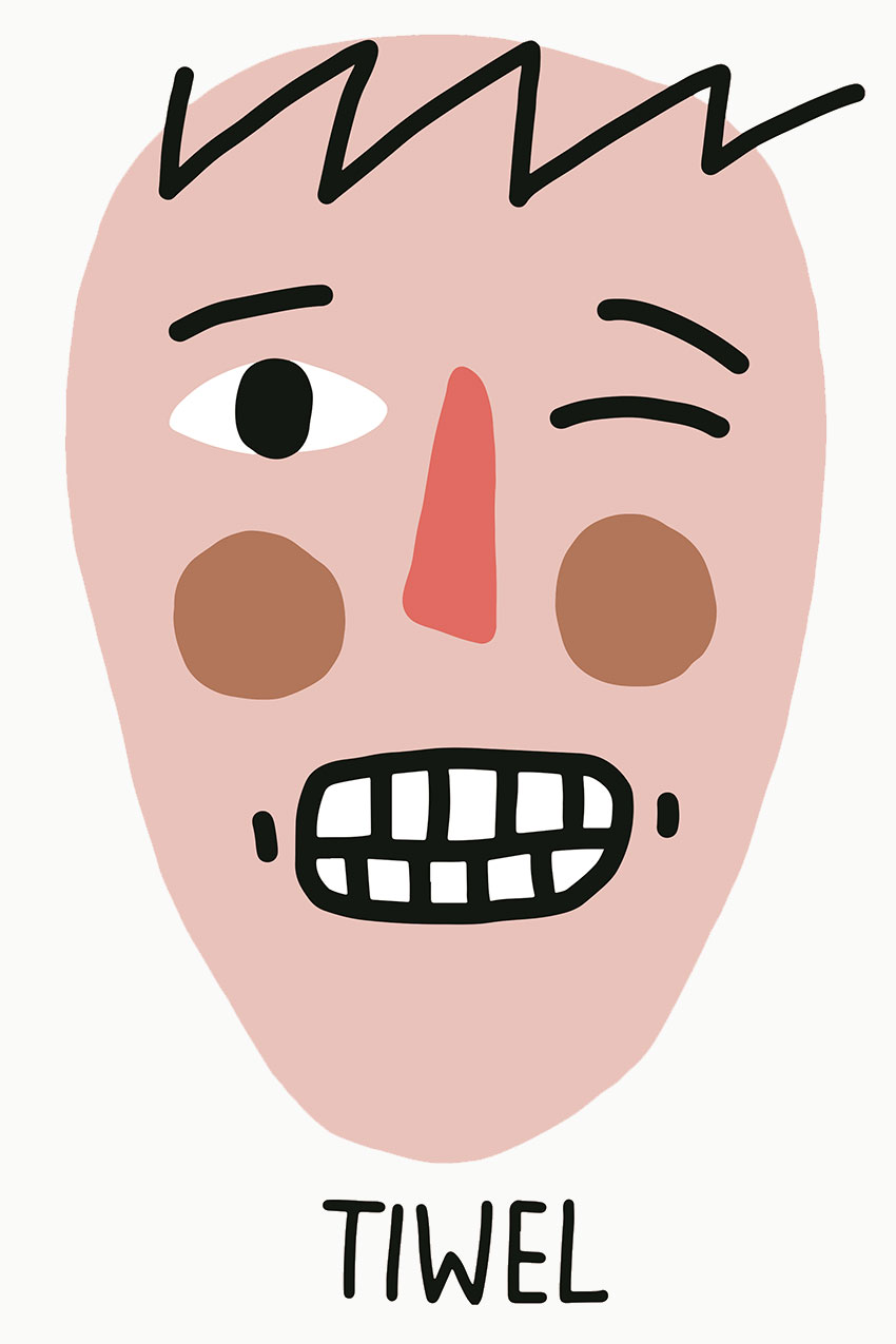 Tiwel Camiseta Krispi