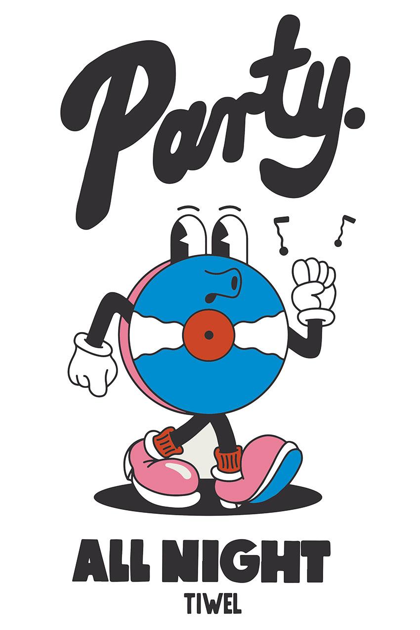 Tiwel Camiseta Mate By Yeye Weller