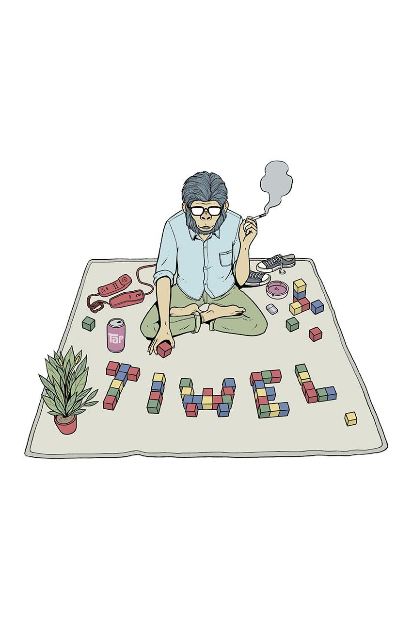 tiwel Camiseta Matt by David Sánchez